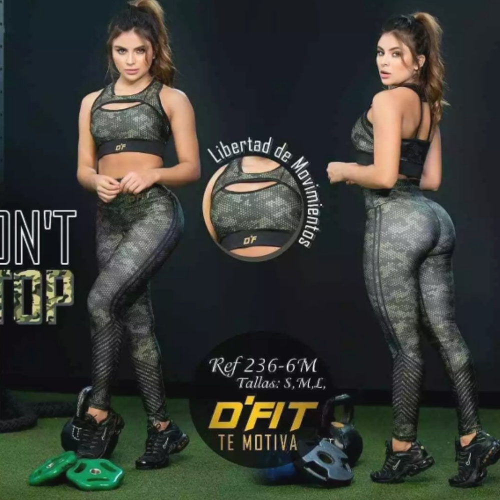 D'fit Sports Wear Colombian 🇨🇴 Set (2 pieces)